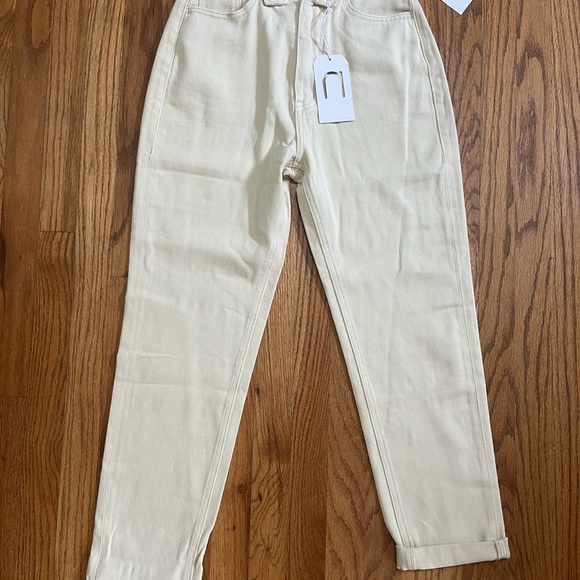 🔥3/$15🔥 NWT Nature Denim Yellow Jeans - Picture 4 of 8